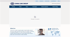 Desktop Screenshot of chinalinkgroup.com